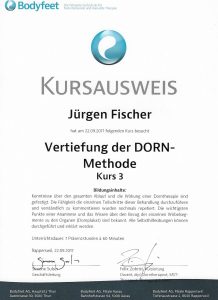 Vertiefung der DORN-Methode Kurs 3