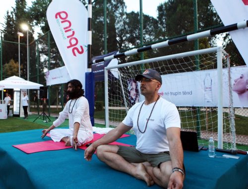 Yoga-Event in Tirana 2017